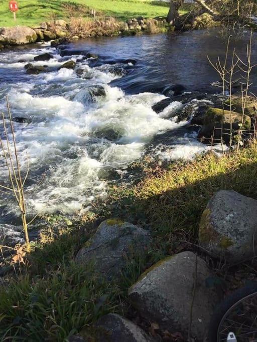 Stunning 3 Bed Riverside Cabin In Snowdonia Caeathro 外观 照片
